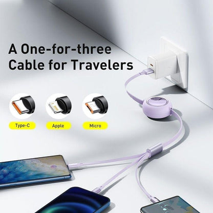 3-in-1 Fast Charging Cable ⚡