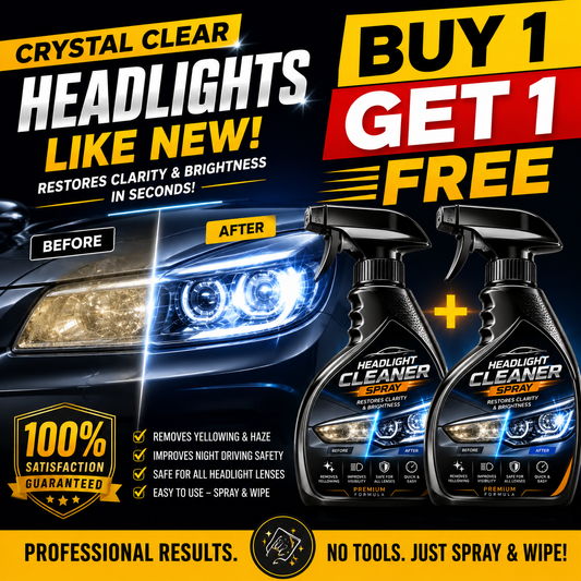 Crystal Headlight Cleaner ✨50% OFF SALEE🔥