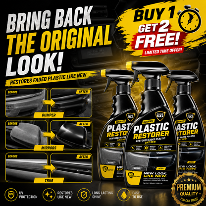 PLASTIC RESTORER SPRAY ✨BUY 1 GET 2 FREE✨