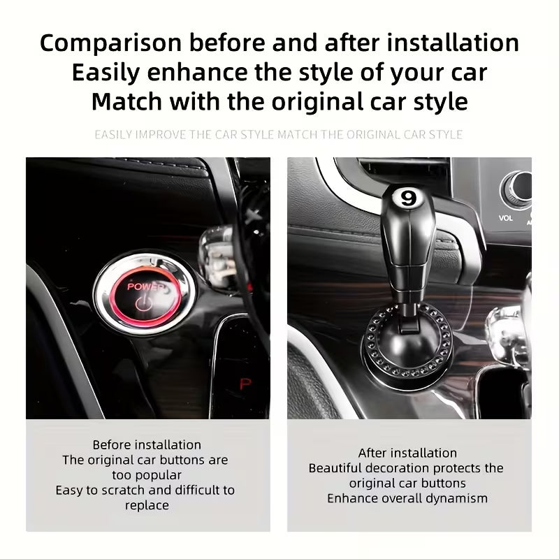 Push Start Button Cover 🎱